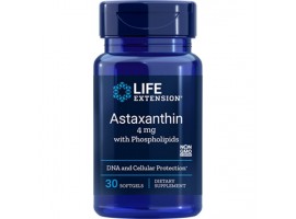 Life Extension Astaxanthin with Phospholipids 4mg, 30 Softgels